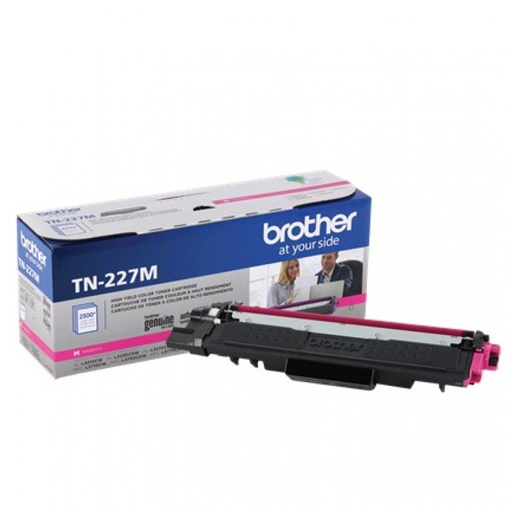 TÓNER BROTHER TN227M ALTO RENDIMIENTO MAGENTA, 2300 PÁGINAS