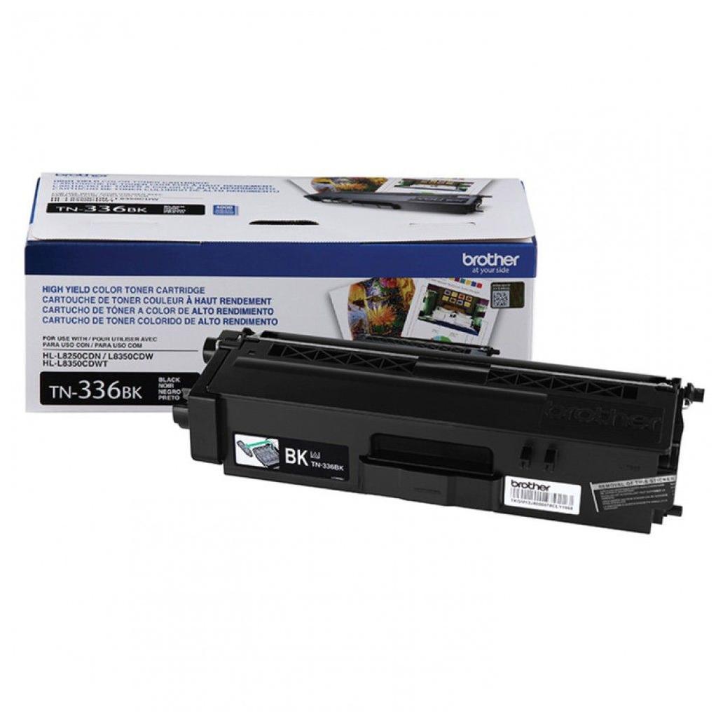 TÓNER BROTHER TN336BK NEGRO, 4000 PÁGINAS