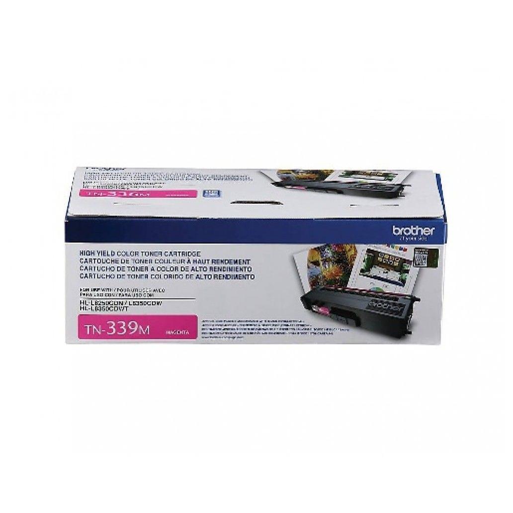 TÓNER BROTHER TN339M MAGENTA, 6000 PÁGINAS