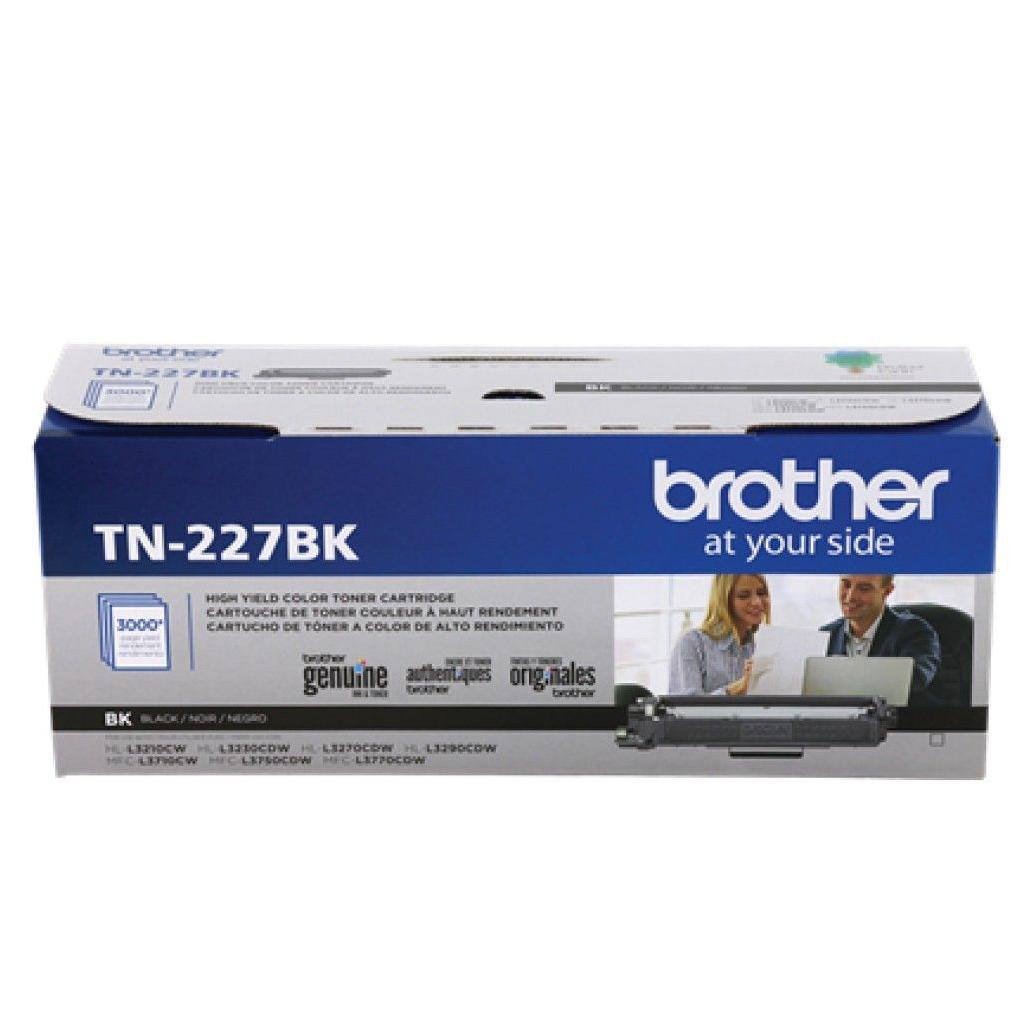 Cartucho de Tóner Brother TN-227BK Negro 3000 Página(s) HL-L3210CW, HL-L3230CDW
