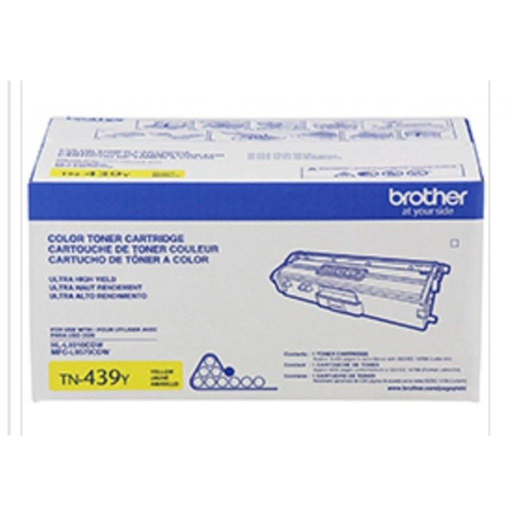 TÓNER BROTHER TN439Y ULTRA ALTO RENDIMIENTO AMARILLO, 9000 PÁGINAS