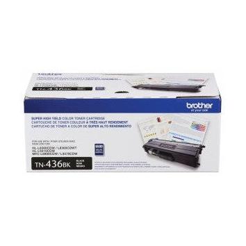 Tóner Brother TN-436BK Super Alto Rendimiento Negro, 6500 Páginas