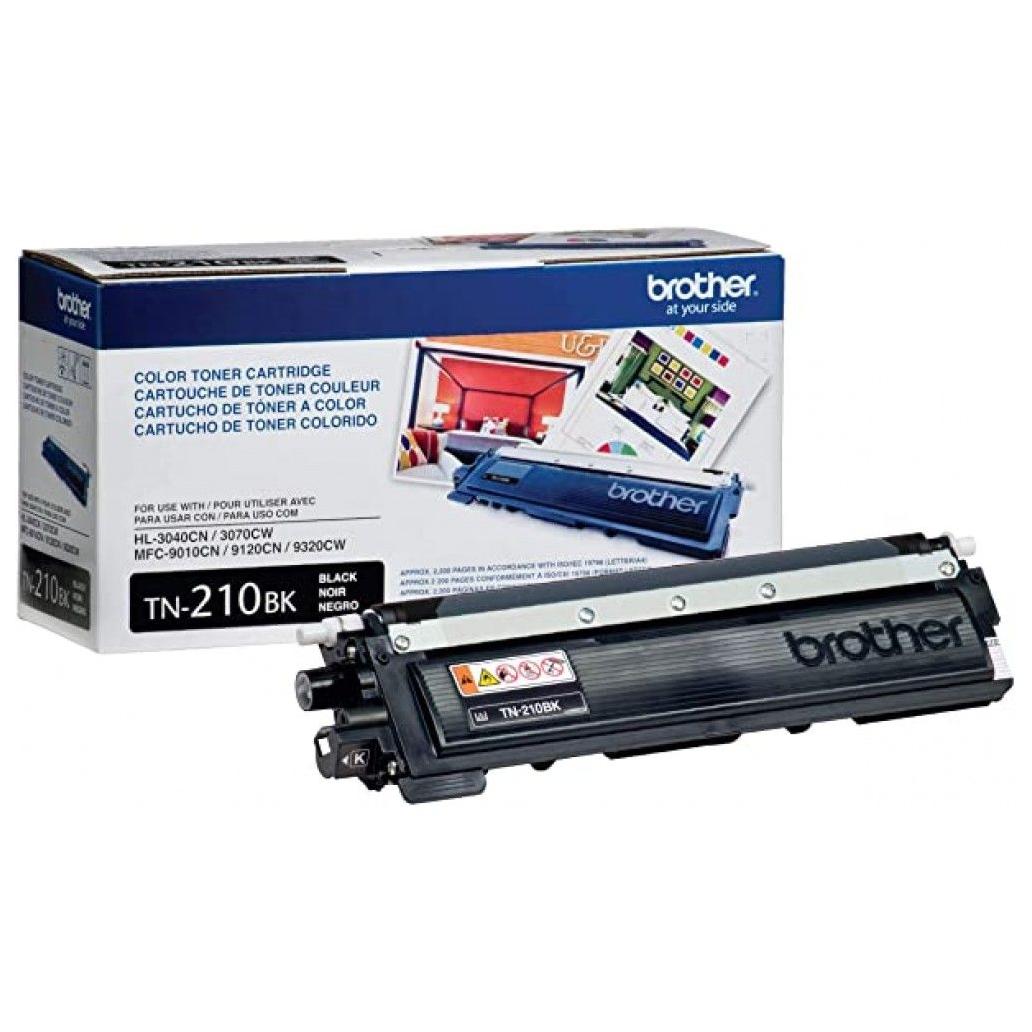 TÓNER BROTHER TN-210BK NEGRO, 2200 PÁGINAS