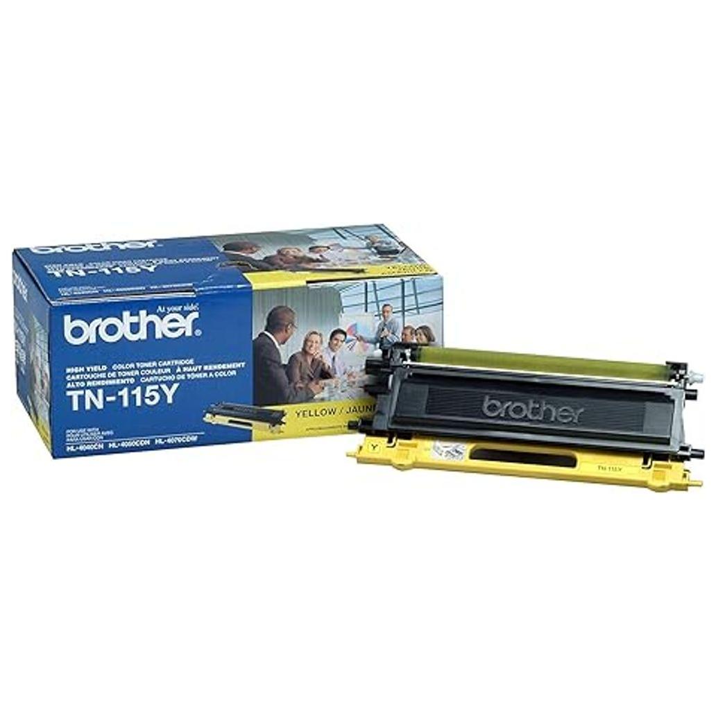 Cartucho de Toner Brother TN115Y Amarillo 4000 Pagina(s) DCP9045CDN, DCP9040CN, HL4040CN