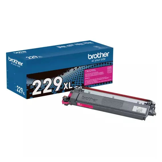 Tóner Brother TN229XLM Magenta, 2300 Páginas Compatible con HL-L3220CDW. HL-L3280CDW