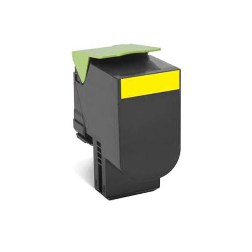 Tóner Lexmark 70C8XY0 Alto Rendimiento Amarillo, 4.000 Páginas