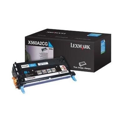 Tóner Lexmark X560A2CG Cian, 4.000 Páginas