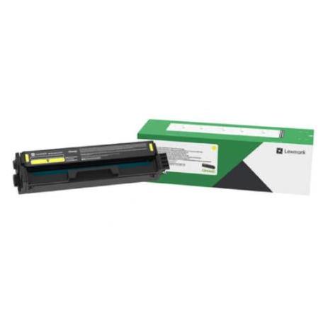 Tóner Lexmark C334HY0 Alto Rendimiento Amarillo, 2.500 Páginas