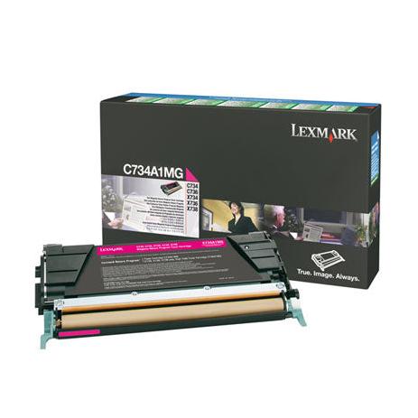 TONER LEXMARK MAGENTA 6K RETURN PROG