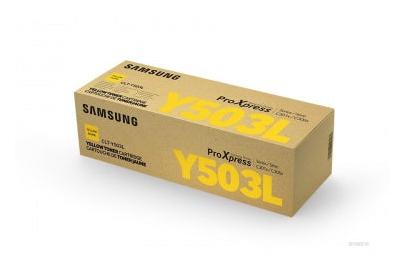 Tóner Samsung CLT-Y503L Amarillo, 5.000 Páginas