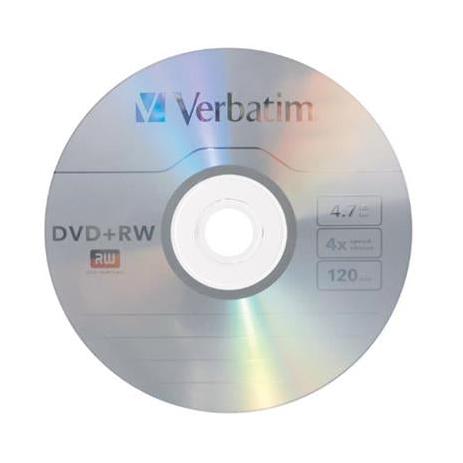Verbatim Torre de Discos Virgenes para DVD, DVD+RW, 4x, 30 Discos