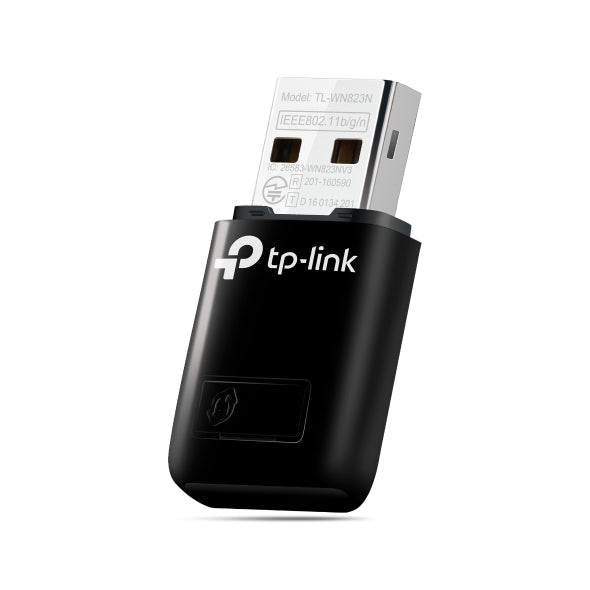 Mini Adaptador de Red TP- Link TL-WN823N, USB Inalambrico, N 300 MBPS, 2.4 GHZ