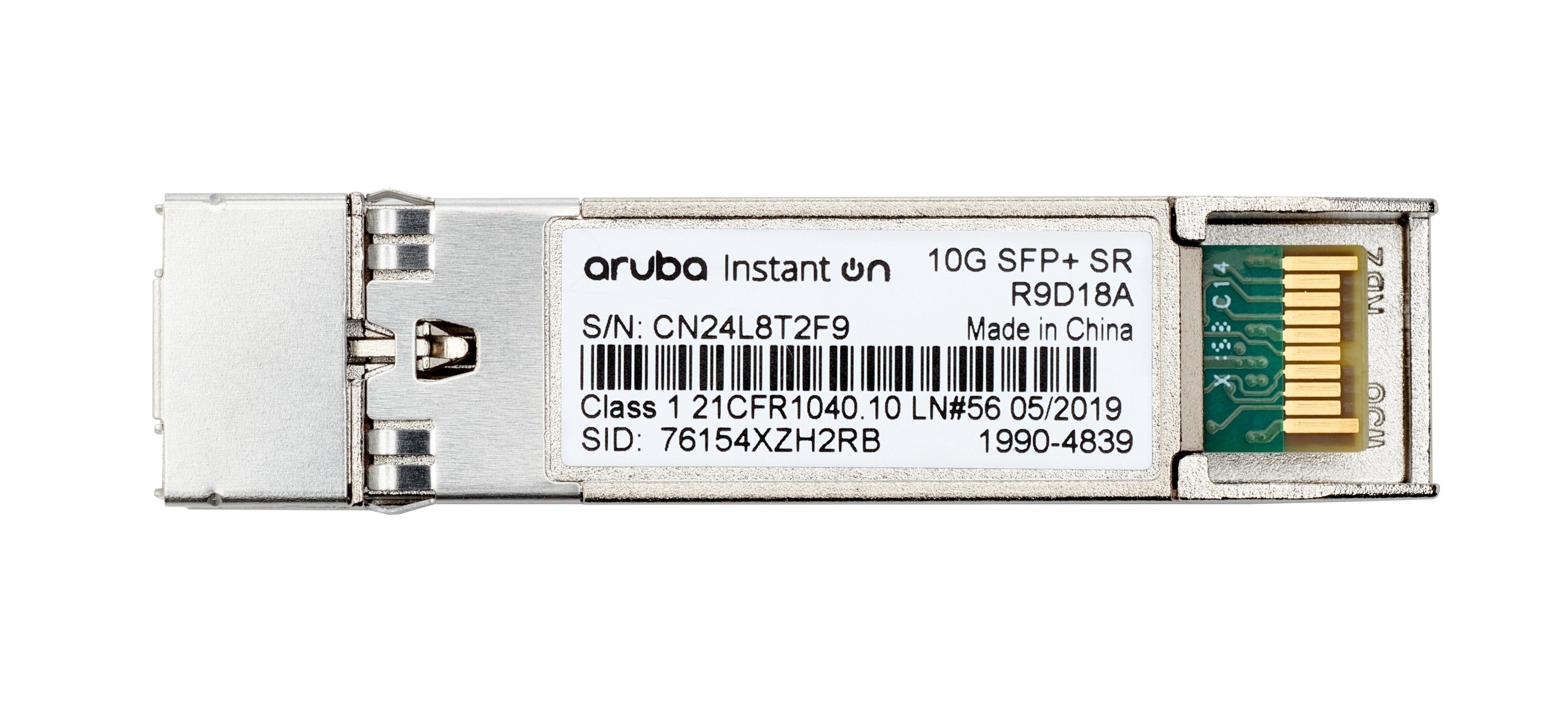 Módulo Transceptor SFP+ LC 300m Aruba