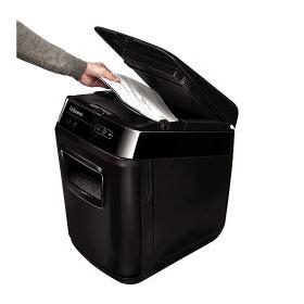 Fellowes Trituradora de Corte Cruzado AutoMax 130C, 8 Hojas, 32 Litros