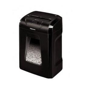 Fellowes Trituradora de Corte Cruzado Powershred 12C, 12 Hojas, 19 Litros, Negro