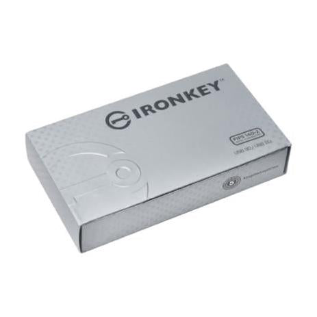 Memoria USB Kingston IronKey S1000 Flash 32GB Encriptado Criptochip Integrado Color Plata