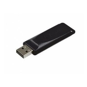 Memoria USB Verbatim Slider Go, 32GB, USB 2.0, Negro