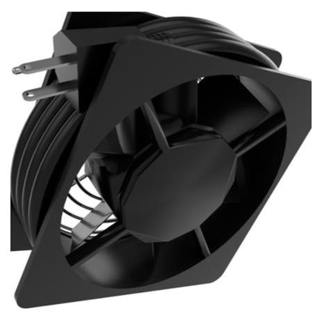 Unidad de Ventilación Nexxt Solutions NPF-12WMB para Montaje en Gabinete de Pared Esmalte Negro