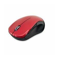 Mouse Verbatim Multi-Trac, Inalámbrico, USB-C, 1600DPI, Rojo/Negro