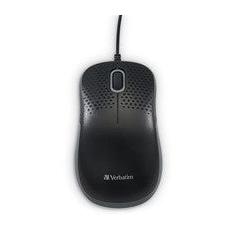 Mouse Verbatim Óptico 99790, Alámbrico, USB, Negro