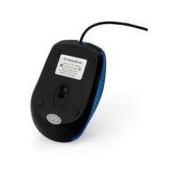 Mouse Verbatim Óptico Bravo, Alámbrico, USB, Negro/Azul