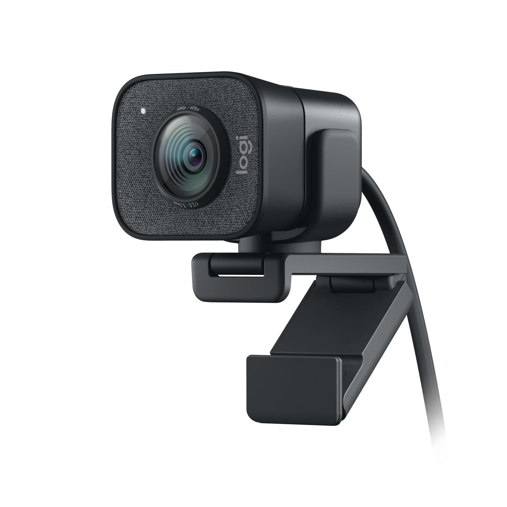 Logitech Webcam StreamCam, 1920 x 1080 Pixeles, USB-C, Negro