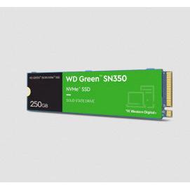 SSD WD Green SN350 NVMe, 250GB, M.2, 3500 MB/s Escritura, 2400 MB/s Lectura, PCI Express 3.1