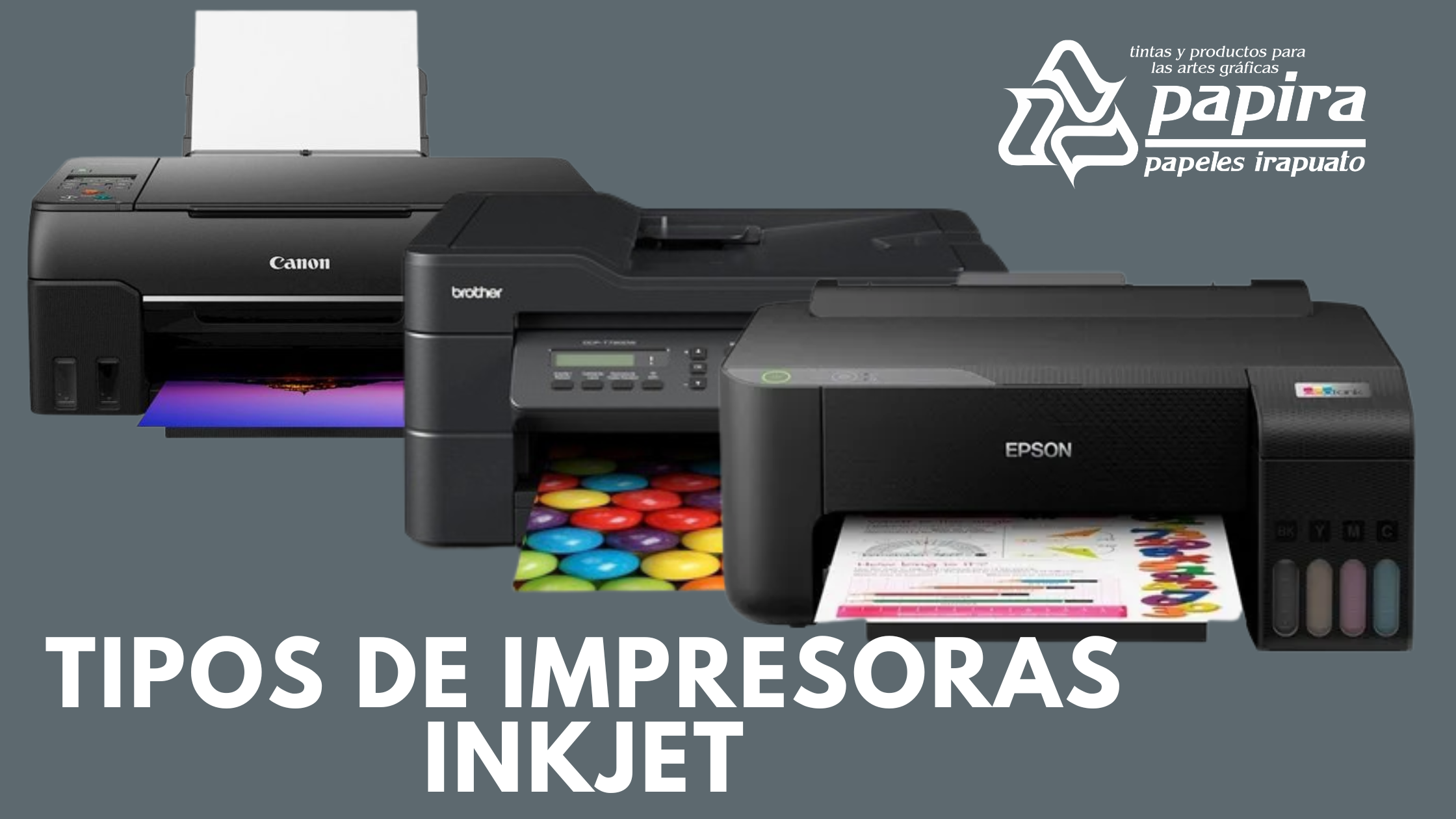 Tipos de Impresoras Inkjet