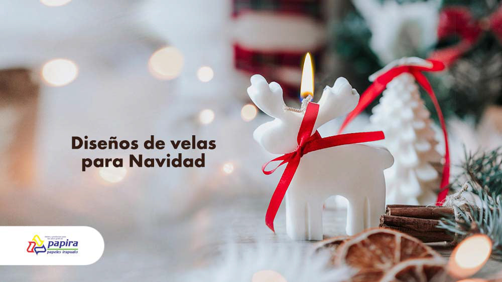 velas para navidad