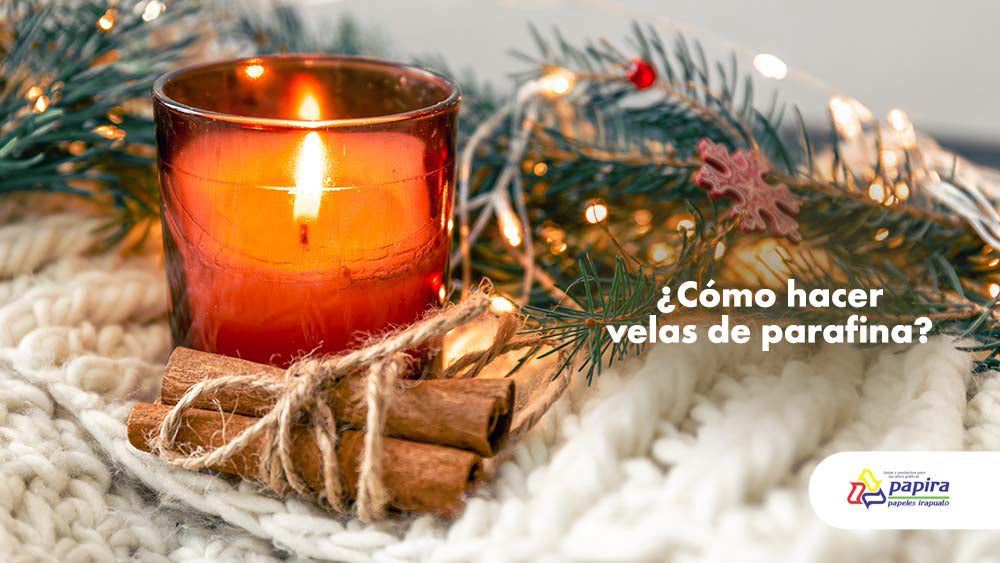 Cómo hacer velas de parafina: paso a paso