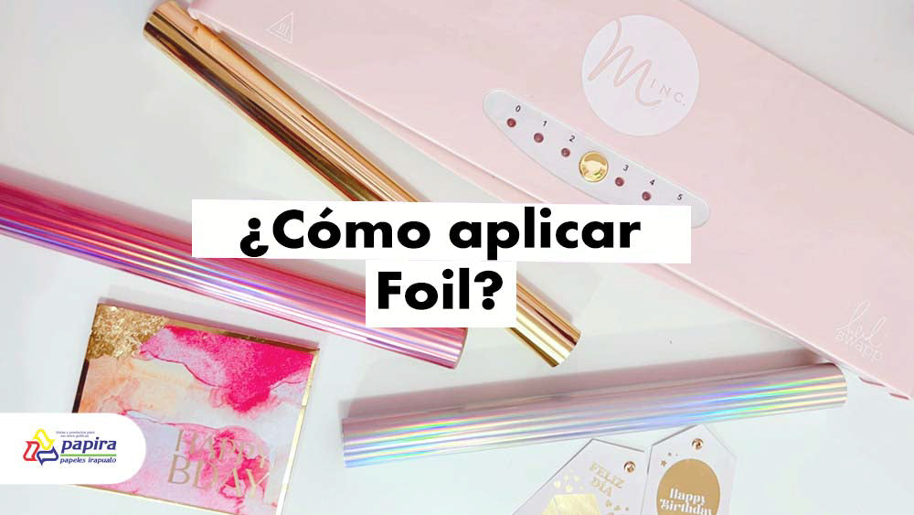 como aplicar foil