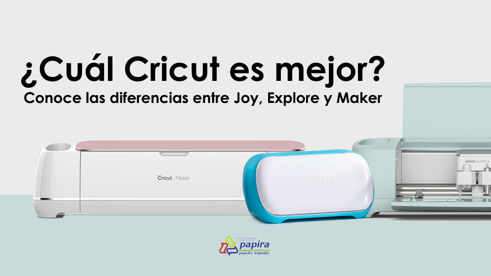 ¿Cuál Cricut es la mejor? Diferencias entre Cricut Joy, Explore y Maker