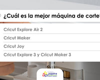 ¿Cuál Es La Mejor Máquina De Corte? Conoce Cricut Y Sus Principales Plotters