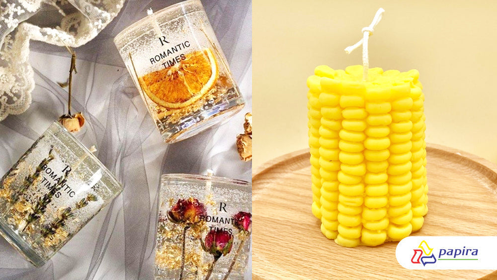 Diseños de velas en tendencia