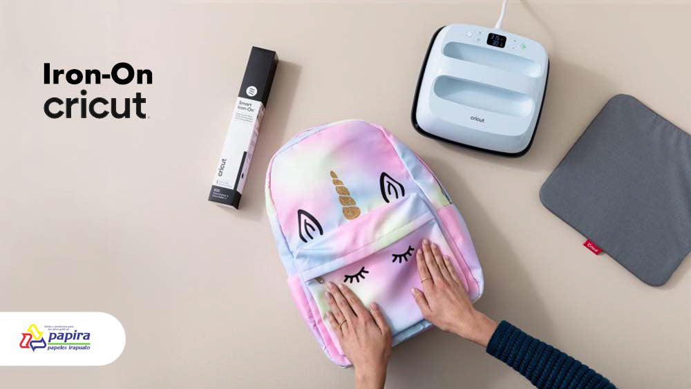 Como usar Iron on con planchas Cricut