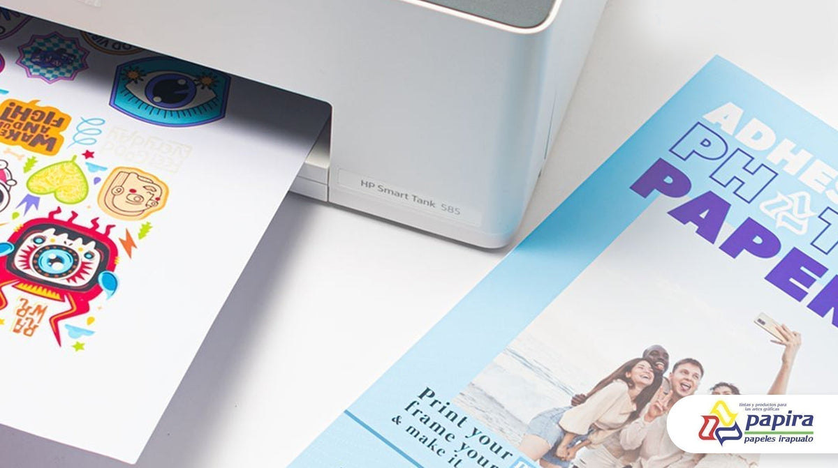 Tipos de papel fotográfico adhesivo