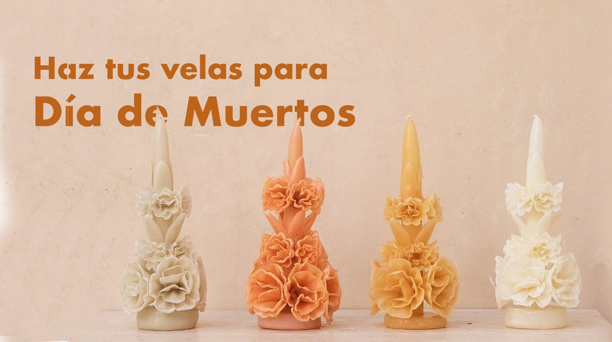 Hacer Velas para Día de Muertos