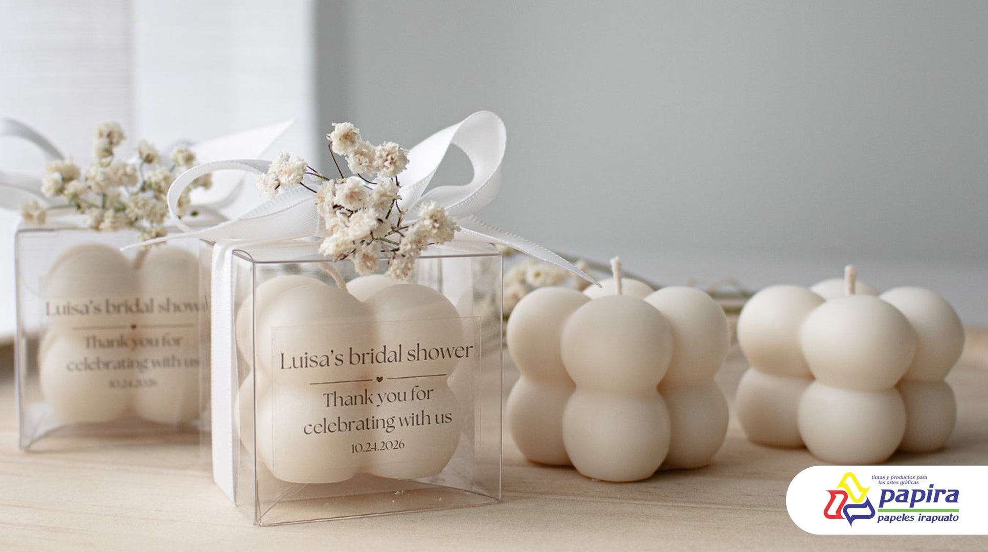 Hacer velas para eventos