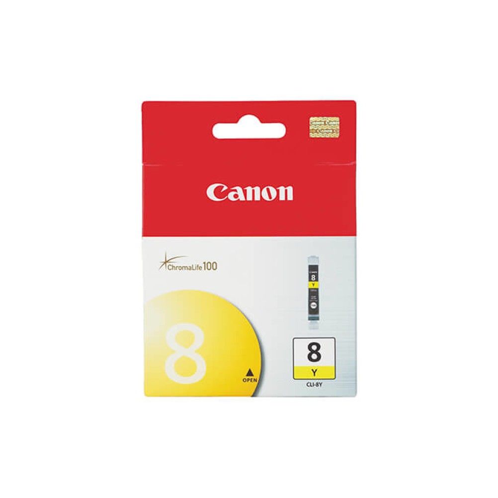 Cartucho de Tinta Canon CLI-8 Amarillo 280 Pagina(s) PIXMA iP3300, iP3500, iP4200