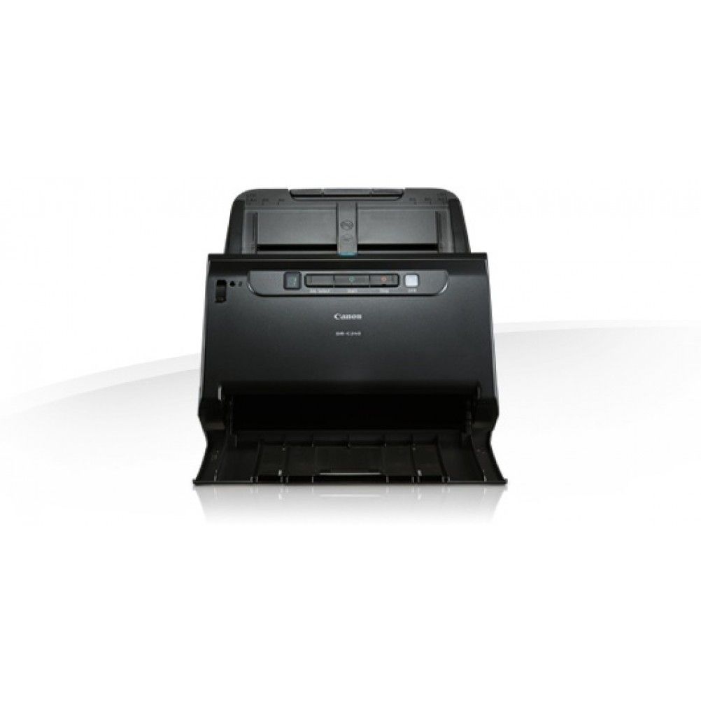 SCANNER CANON IMAGEFORMULA DR-C240, 600 X 600 DPI, ESCÁNER COLOR, ESCANEADO DÚPLEX, USB 2.0, NEGRO 0651C002