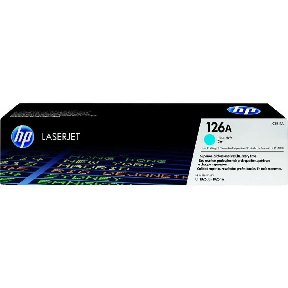 Tóner HP 126A Cyan LaserJet para 1025/1025NW