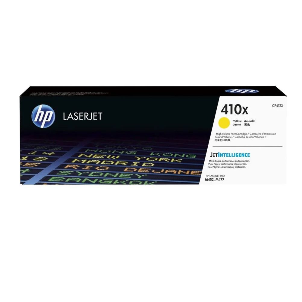 Cartucho de Toner HP 410X Amarillo 5000 Pagina(s) HP LaserJet Pro M377, M452