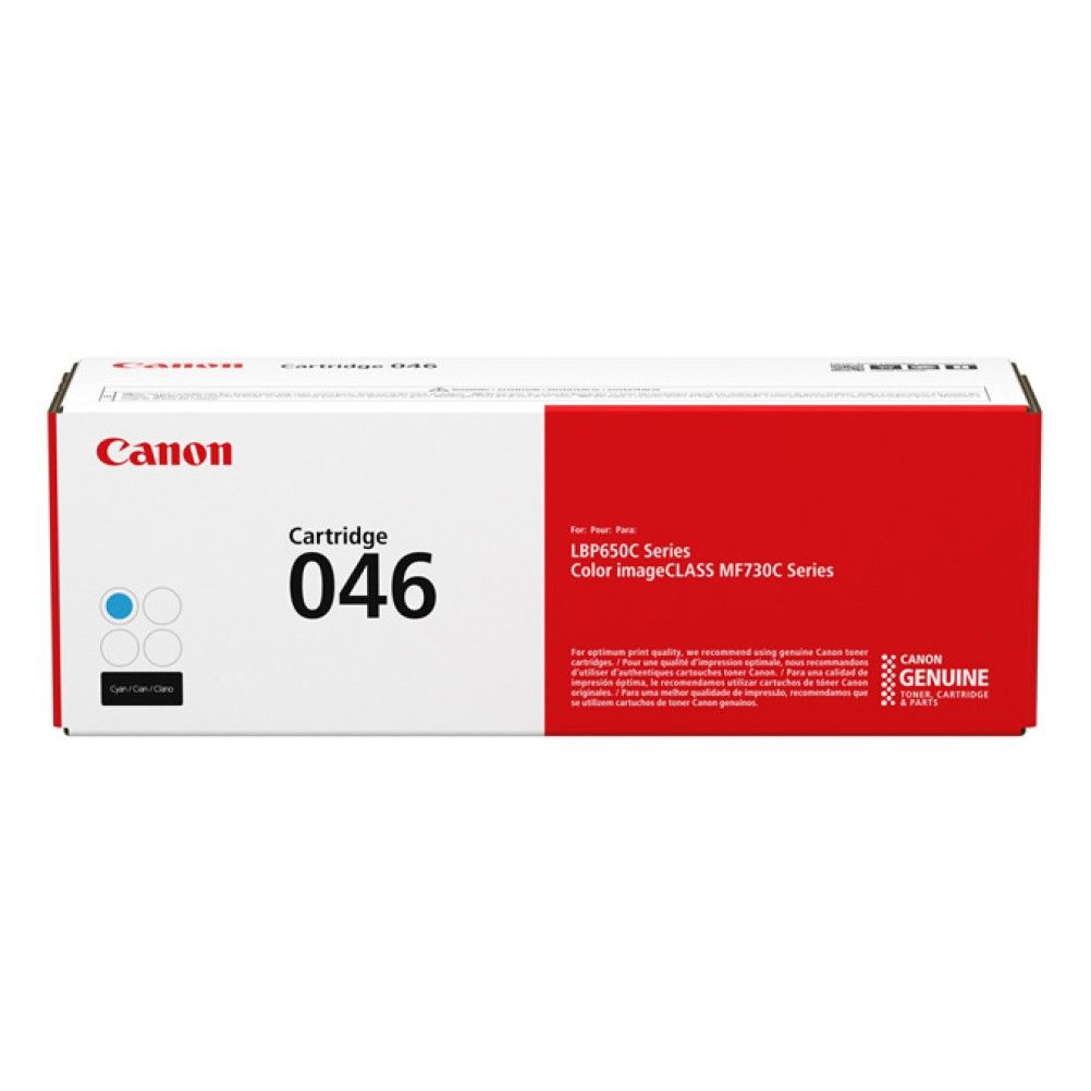 Cartucho de Toner Canon 046 Cian 2300 Páginas MF735Cdw, MF733Cdw,