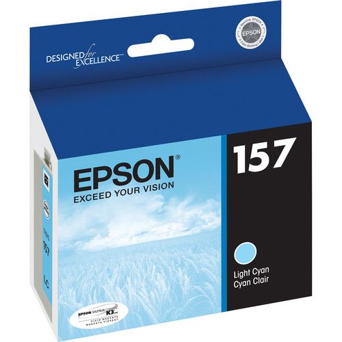 Cartucho de Tinta para Impresora Epson T157520 Cian Claro 256 Pagina(s) Epson Stylus Photo R3000