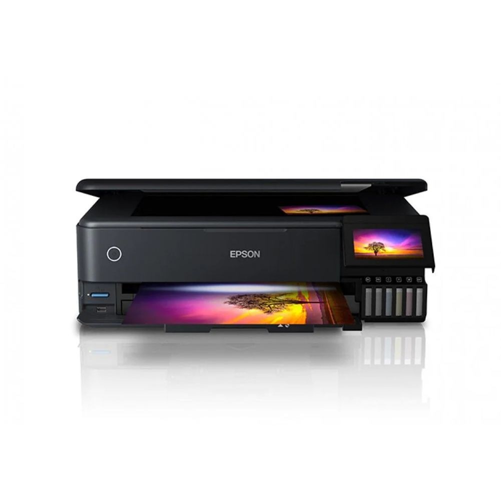 Impresora Multifuncional Epson EcoTank L8180 Color Inyección de Tinta Inalámbrico Dúplex