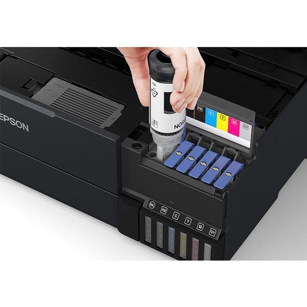 Impresora Multifuncional Epson EcoTank L8180 Color Inyección de Tinta Inalámbrico Dúplex