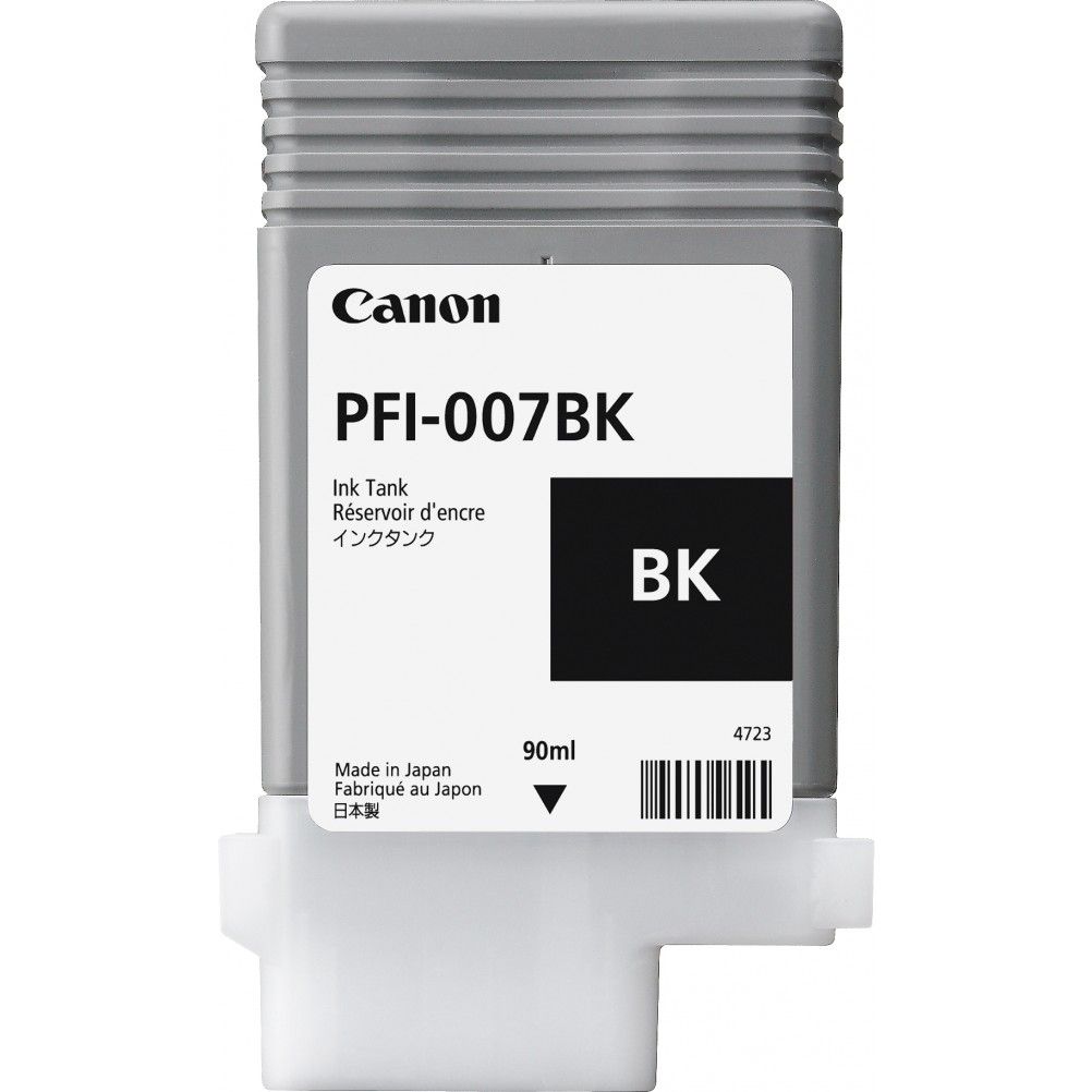 TINTA CANON NEGRO PFI-007BK IMAGEPROGRAF IPF670E 90ML