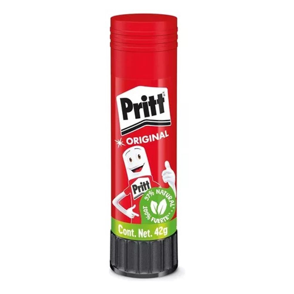 Lápiz Adhesivo Pritt 42 gr Paquete C/5 Pzas