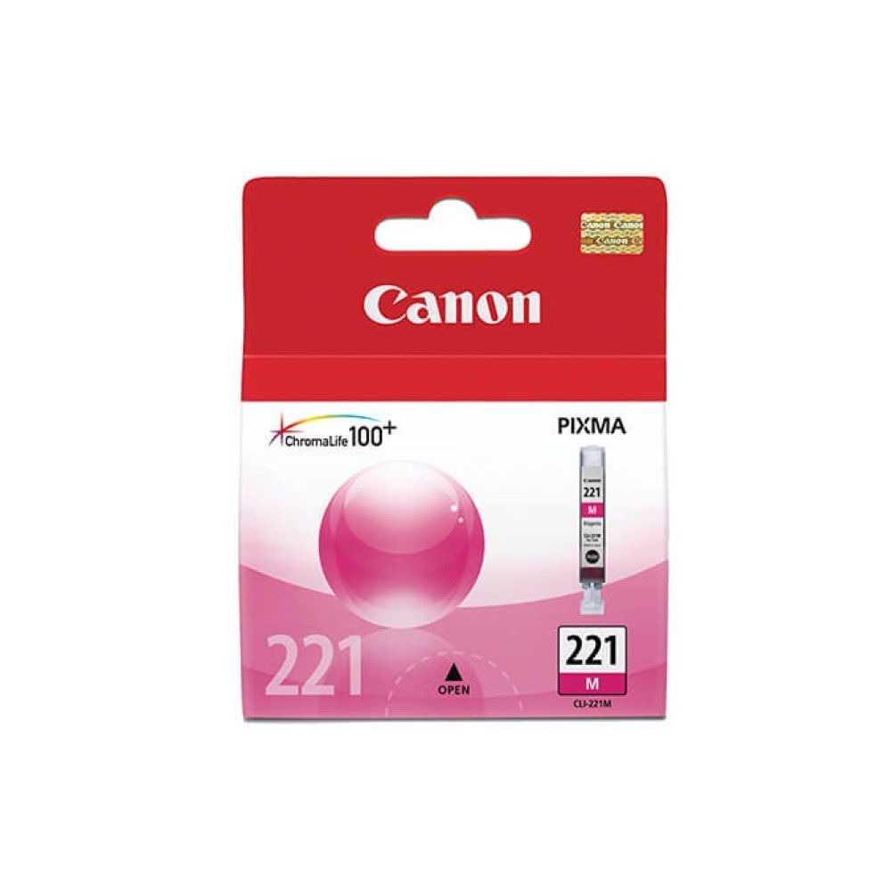 Cartucho de Tinta Canon CLI-221 Magenta 342 Pagina(s) IP3600, MP560