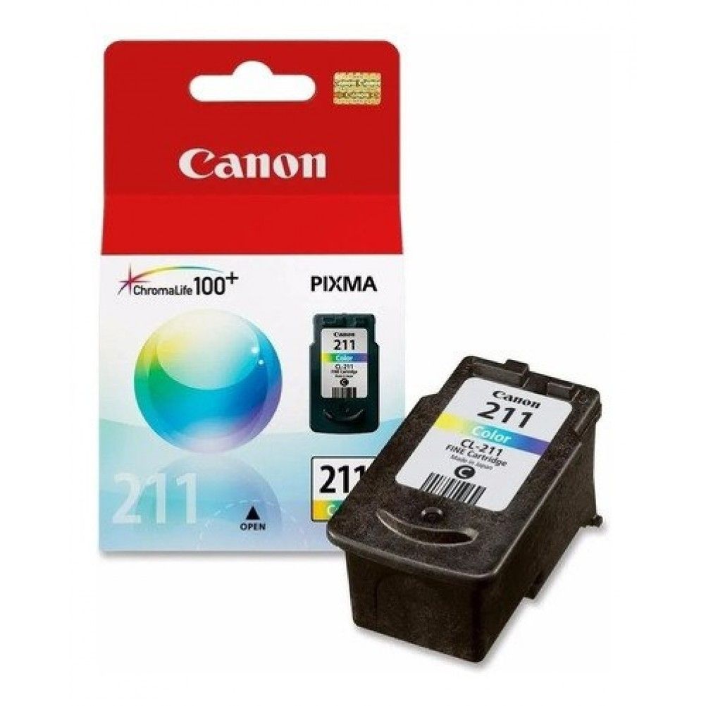 CARTUCHO CANON CL-211 COLOR P/IP2700 - MP250 - 490 - MX340 2976B017AA